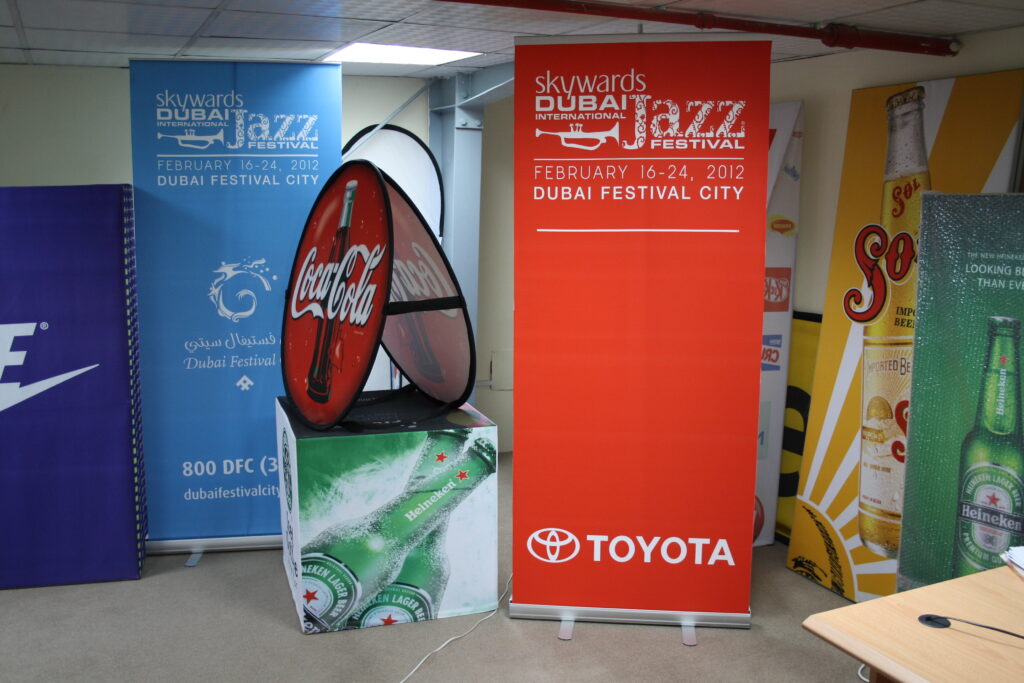 Complete Solutions for Roll Up Banners in Dubai: Effective Marketing Displays