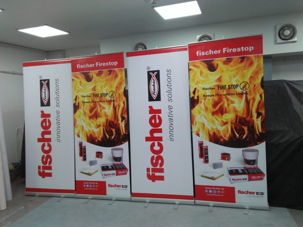 Complete Solutions for Roll Up Banners in Dubai: Effective Marketing Displays