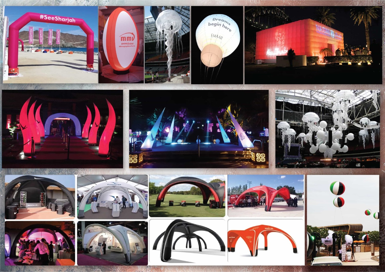 How to make a befitting branding exercise with Inflatables in Dubai?