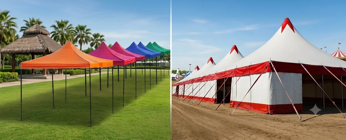 Gazebo vs Tent: Choosing the Right Outdoor Structure for Your Event Gazebo vs Tent: Choosing the Right Outdoor Structure for Your Event